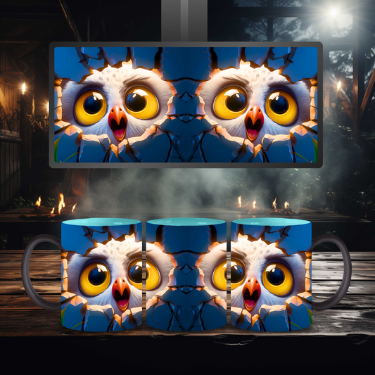 Peek-a-Boo Birds 3D Mug Collection