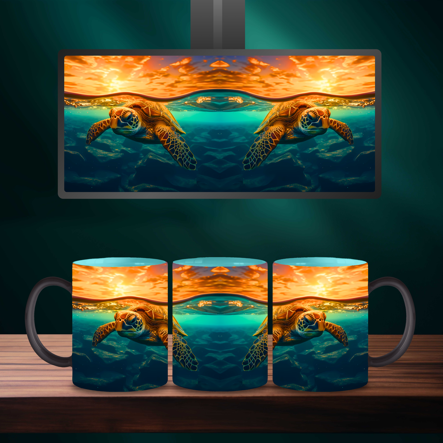 Turtle Time Fun Mug Collection