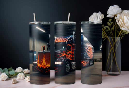 Big Rigs & Coffee Sips Tumbler Collection